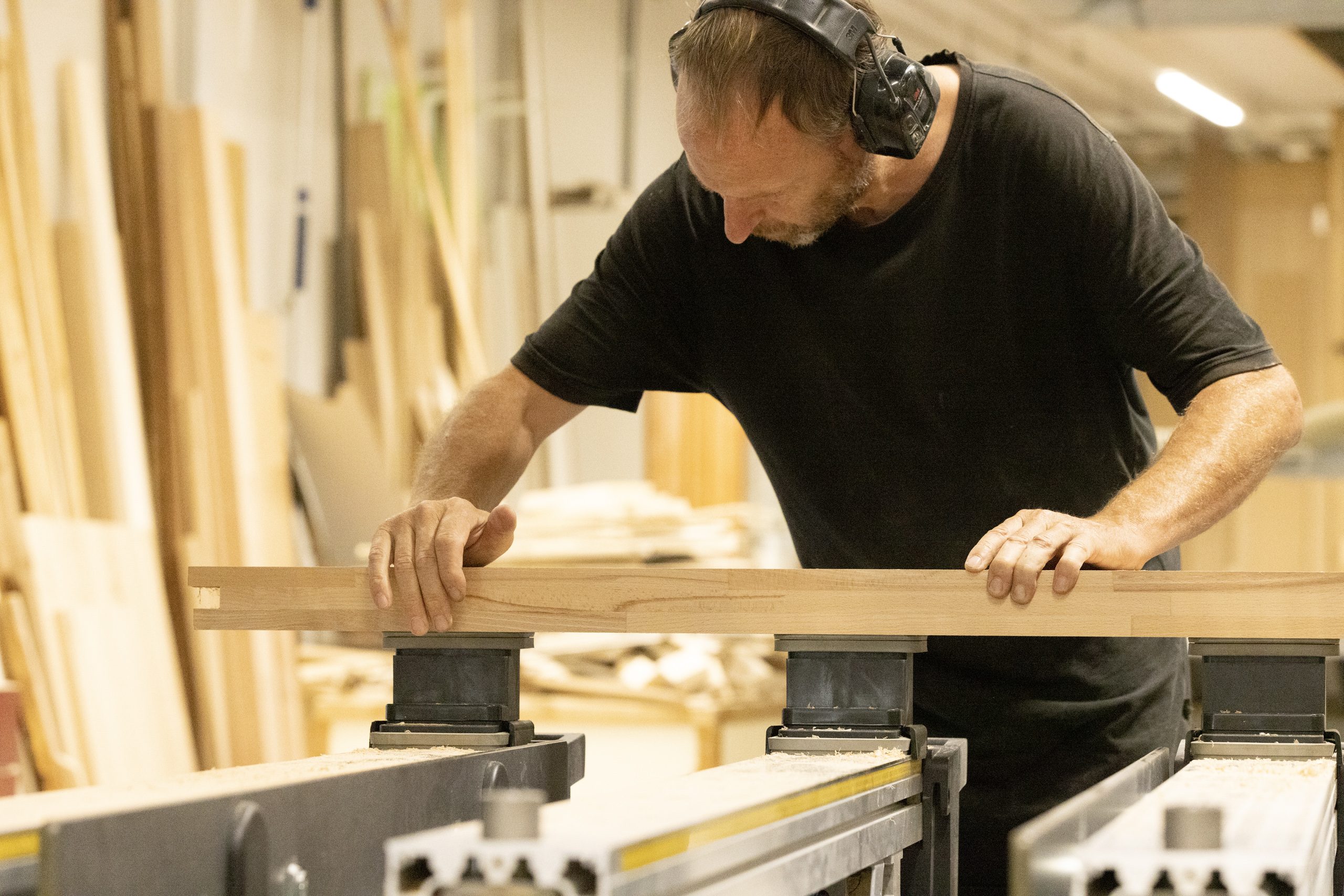 Réalisation en bois — Sauteur Menuiserie
